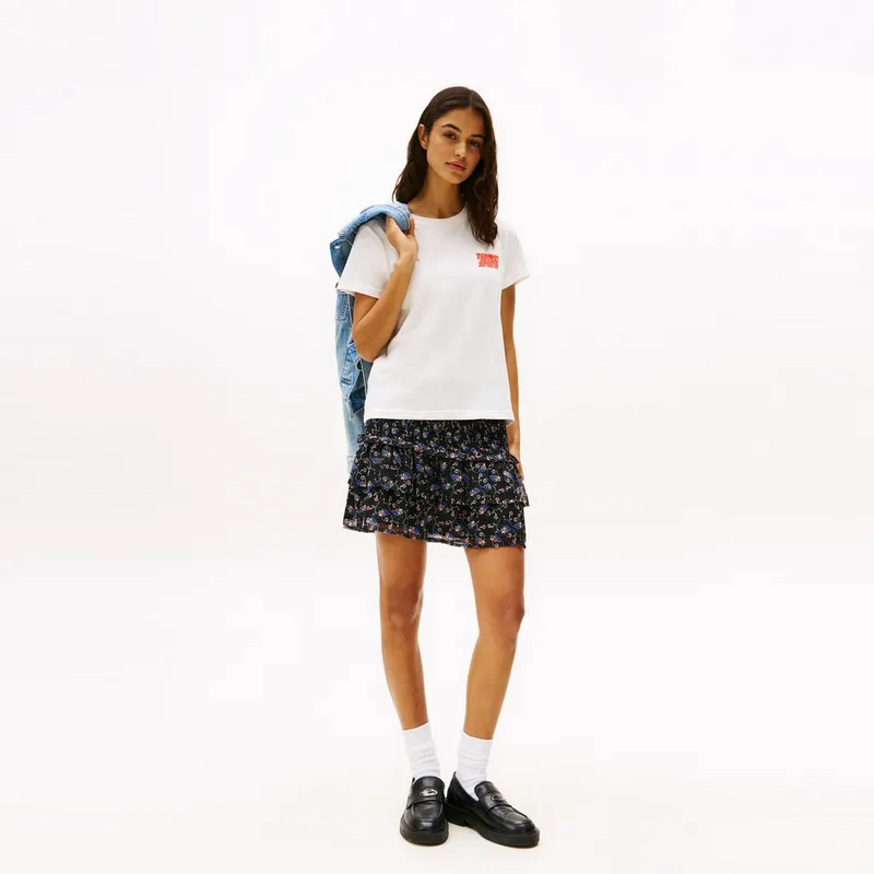 Tommy Hilfiger T Shirt Women's White YBL-4