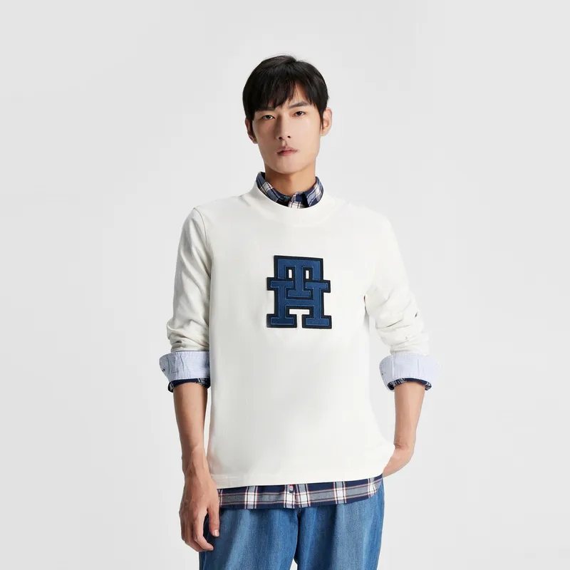 Tommy Hilfiger Long Sleeved T Shirts Men's-8