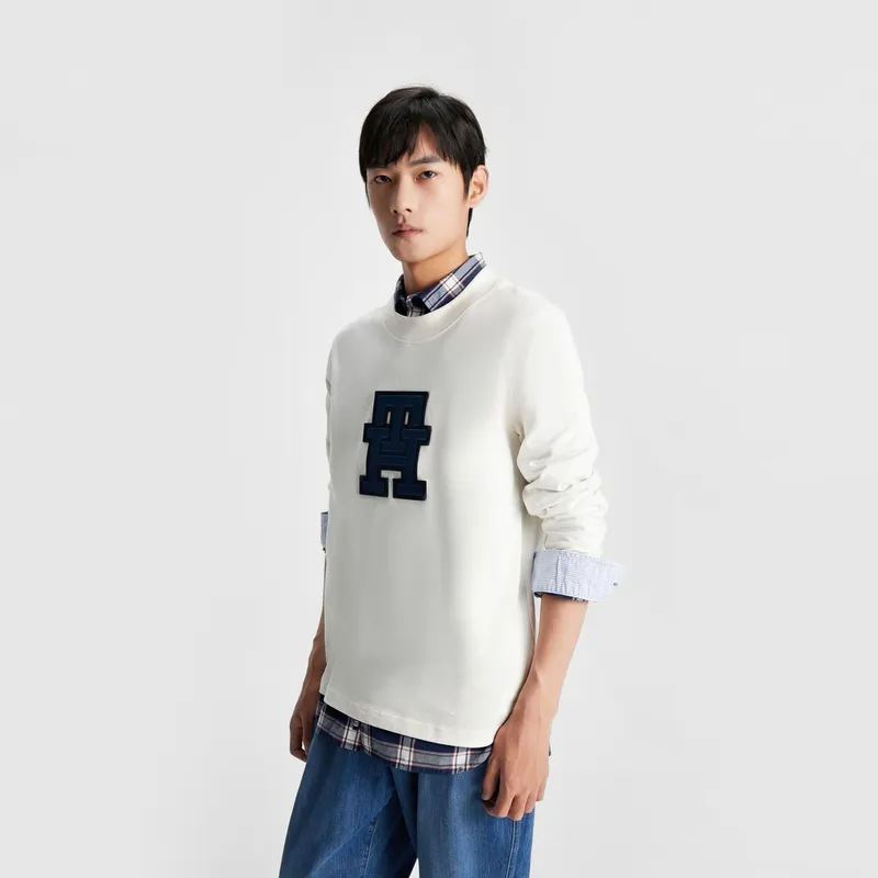 Tommy Hilfiger Long Sleeved T Shirts Men's-11