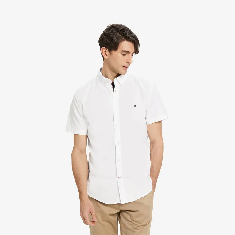 Tommy Hilfiger Shirt Men's Cloud Bath White-2