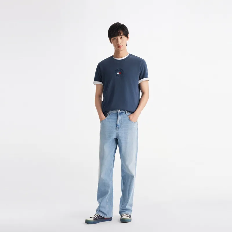 Tommy Hilfiger T Shirt Unisex Dark Blue-4