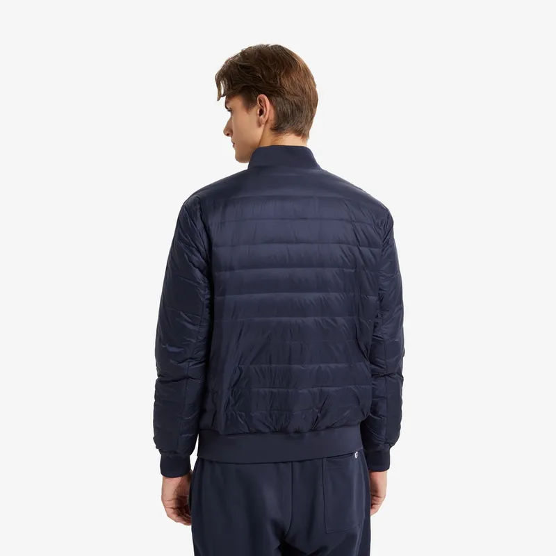 Tommy Hilfiger Down Jacket Men's Dark Blue/Burgundy-5