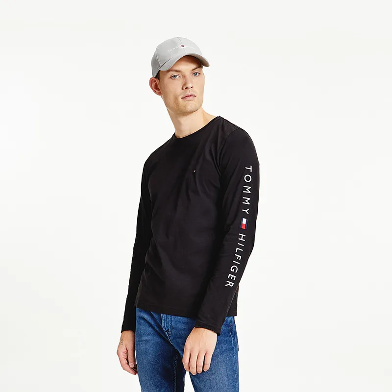 Tommy Hilfiger Logo embroidered T shirt-2