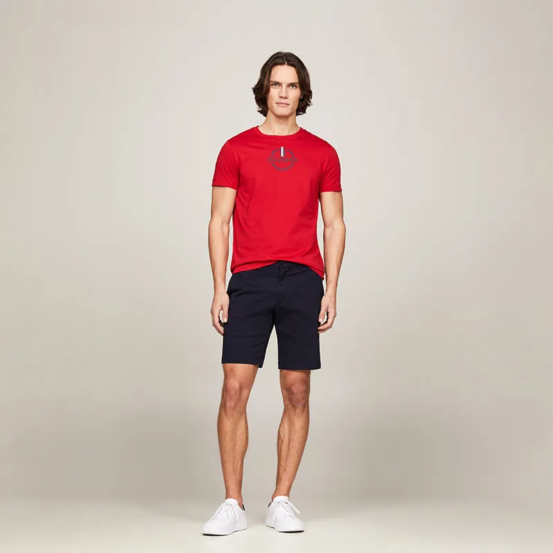 Tommy Hilfiger Archive Crest logo T shirt-4