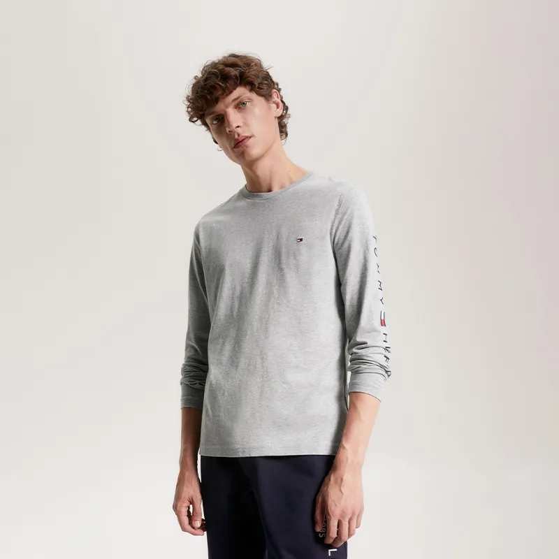 Tommy Hilfiger Logo embroidered T shirt-8