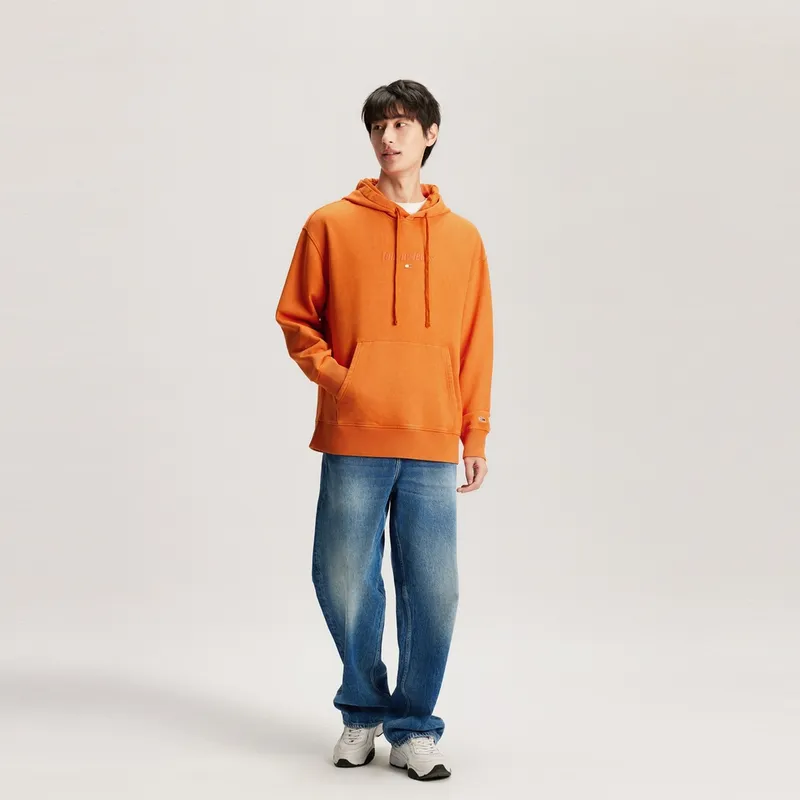 Tommy Hilfiger Sweatshirt Men's Bright Orange-4