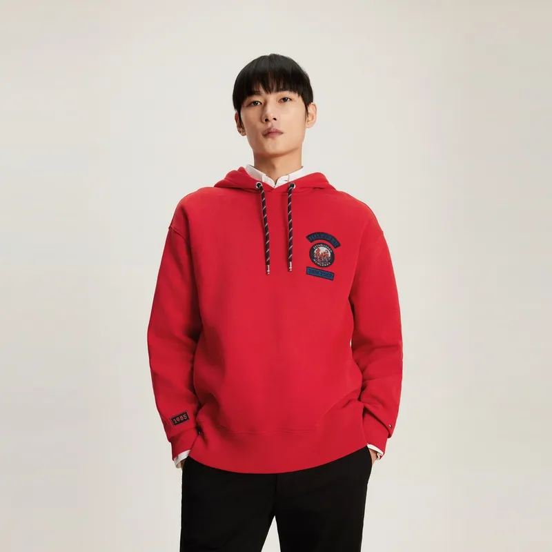 Tommy Hilfiger Logo embroidered Hoodie-2
