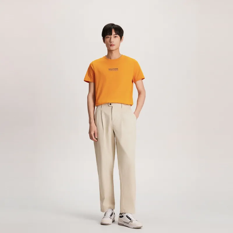 Tommy Hilfiger Logo print T shirt-8