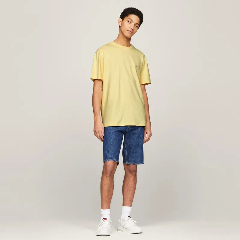Tommy Hilfiger Logo embroidered T shirt-14