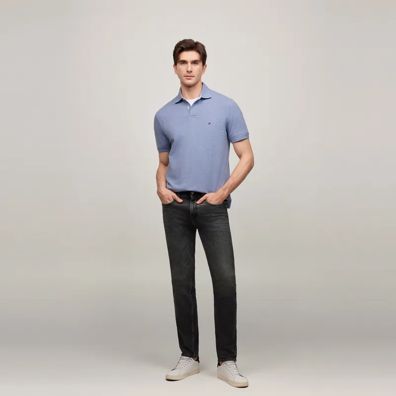 Tommy Hilfiger Logo patch Polo Shirt-4