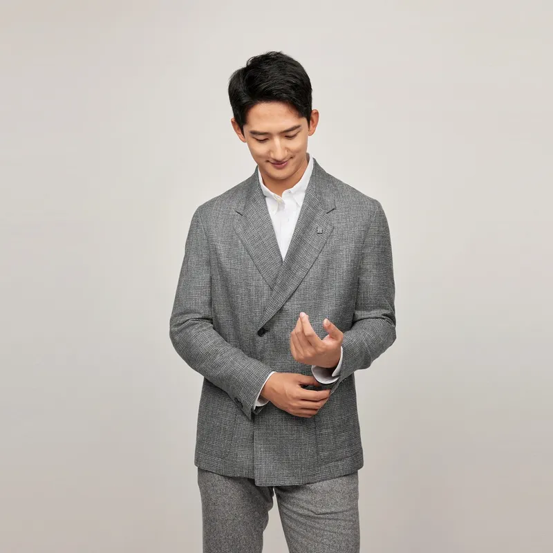 Tommy Hilfiger Business Suit Men's Gray-2