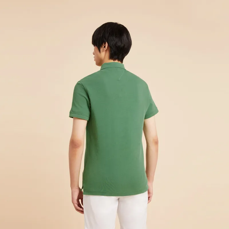 Tommy Hilfiger Logo embroidered Cotton Polo Shirt-37
