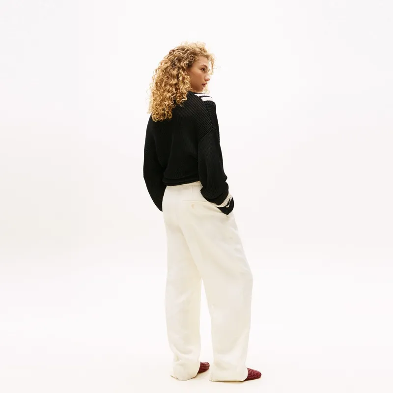 Tommy Hilfiger Pintuck Tailored Trousers-3