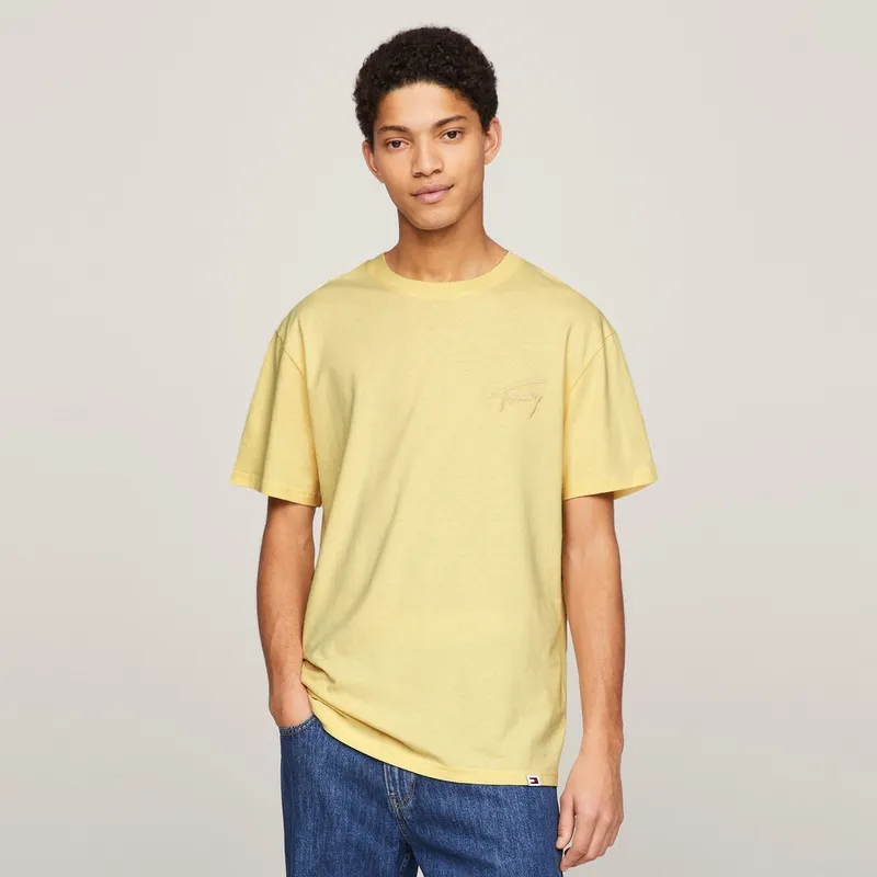 Tommy Hilfiger Logo embroidered T shirt-12