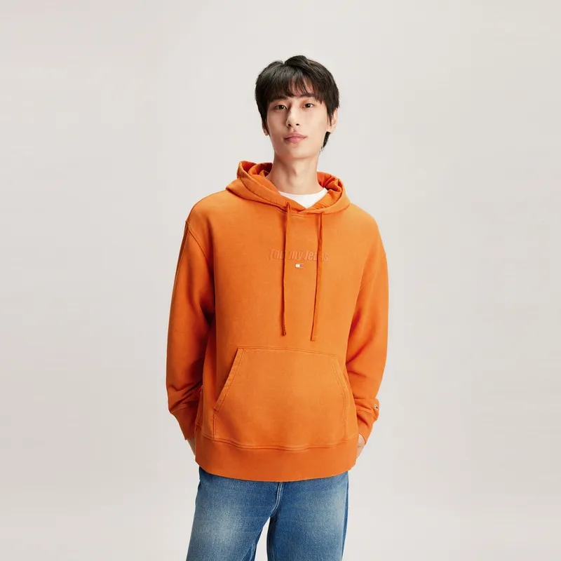 Tommy Hilfiger Sweatshirt Men's Bright Orange-2