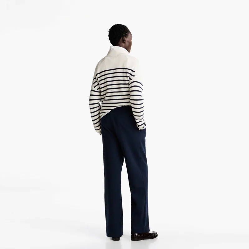 Tommy Hilfiger Casual Pants Women's Navy Blue-3