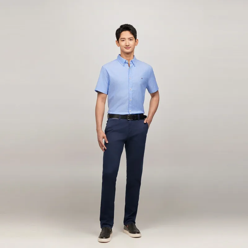 Tommy Hilfiger Shirt Men's Blue-4
