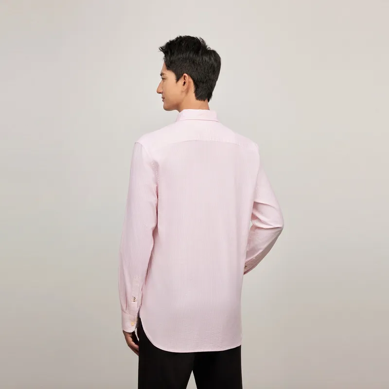 Tommy Hilfiger Shirt Unisex Pink Stripes-3