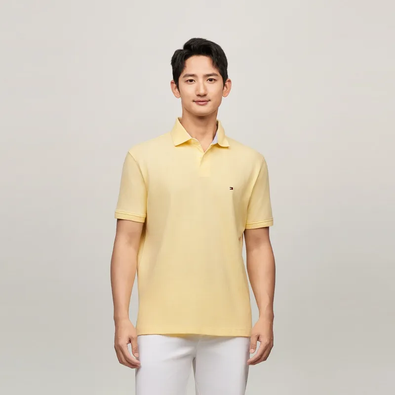 Tommy Hilfiger Logo patch Polo Shirt-22