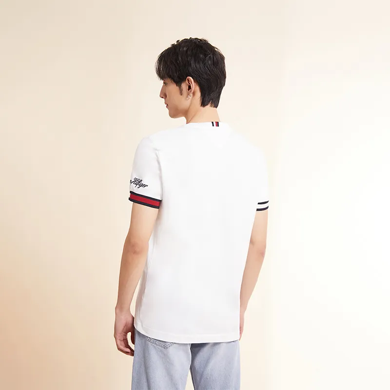 Tommy Hilfiger SS23 T Shirt Men's White-3