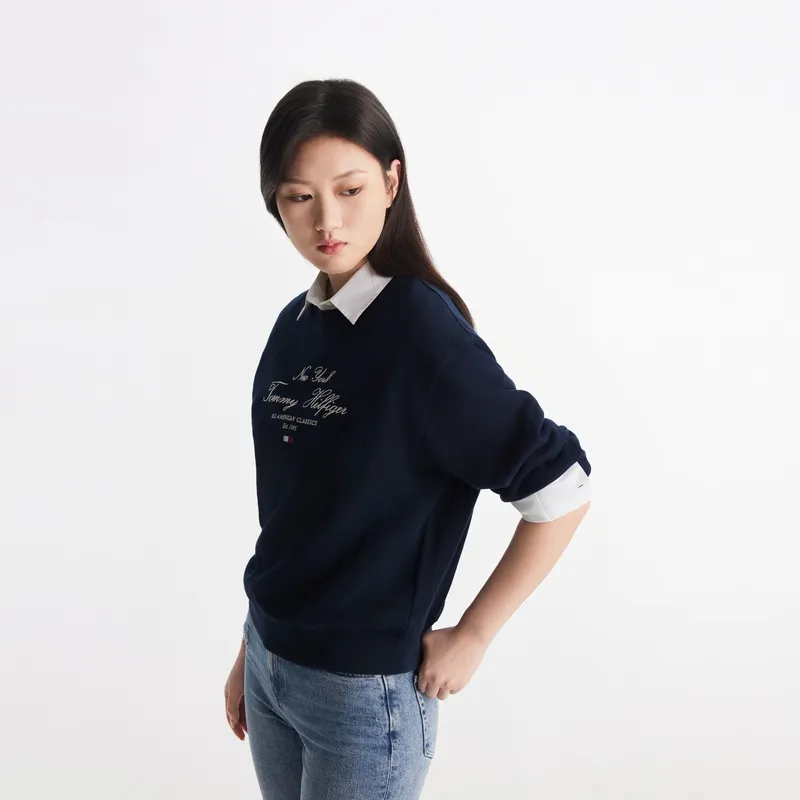 Tommy Hilfiger Logo embroidered Sweatshirt-5