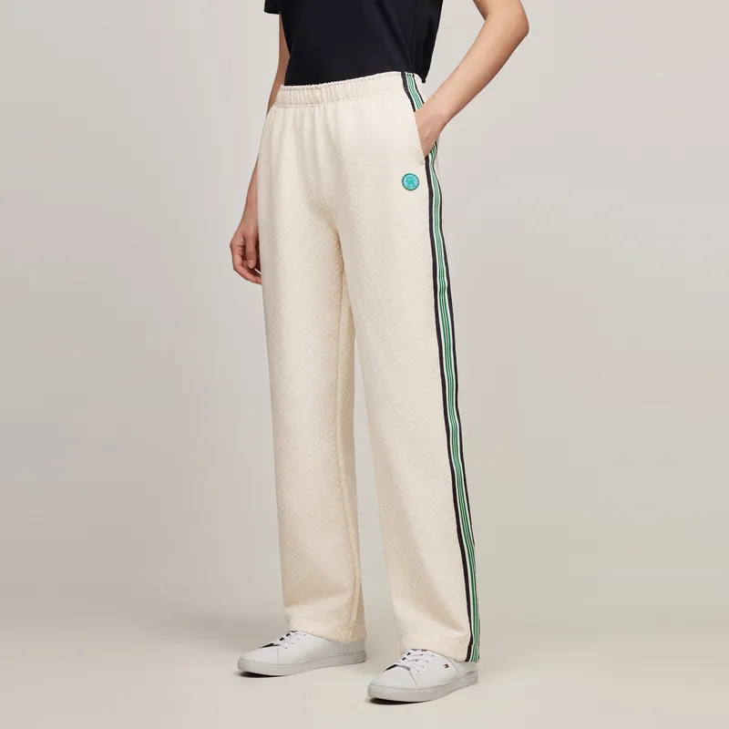 Tommy Hilfiger Logo jacquard Tapered Trousers-2