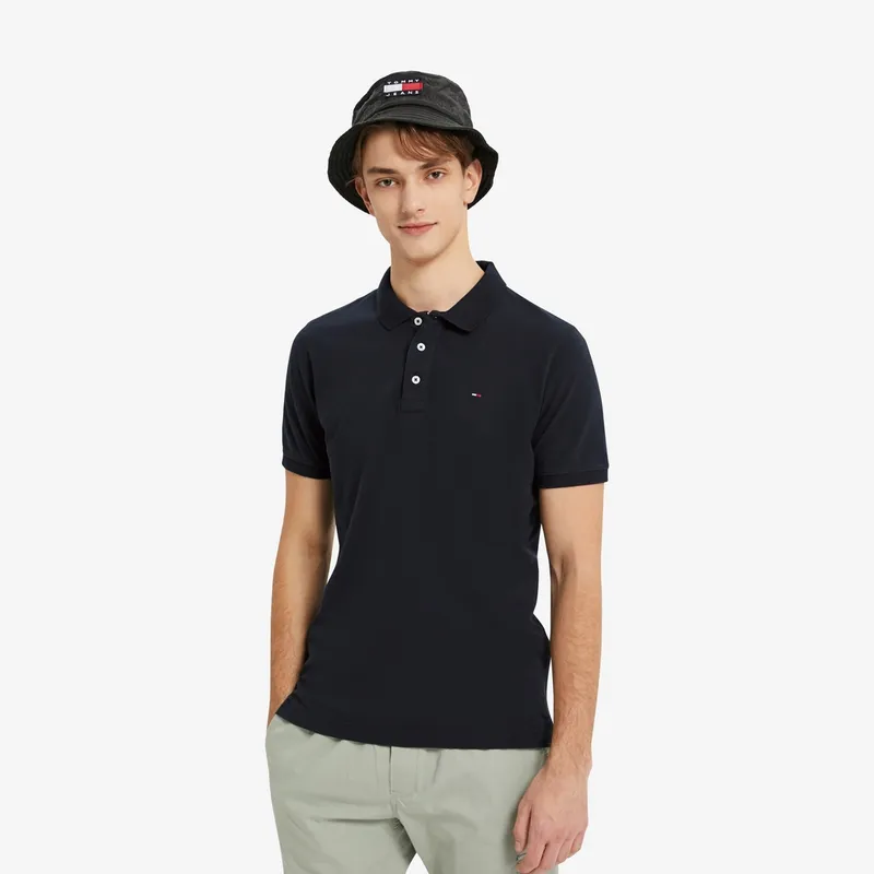 Tommy Hilfiger Polo Shirt Men's Black-2