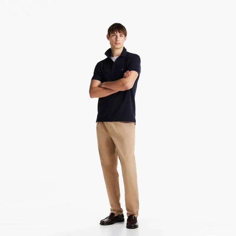 Tommy Hilfiger Logo Polo Shirt-9