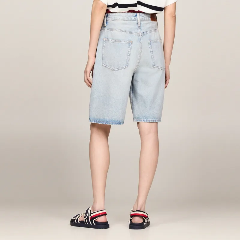 Tommy Hilfiger Denim Shorts Women's Denim Blue-3