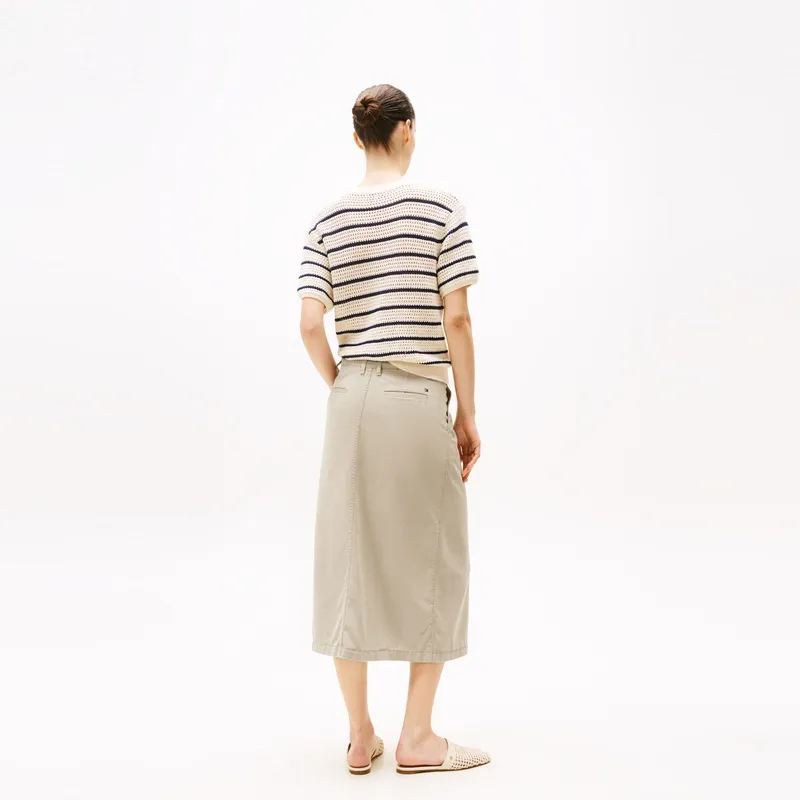Tommy Hilfiger Casual Short Skirts Women's Khaki AEG-3