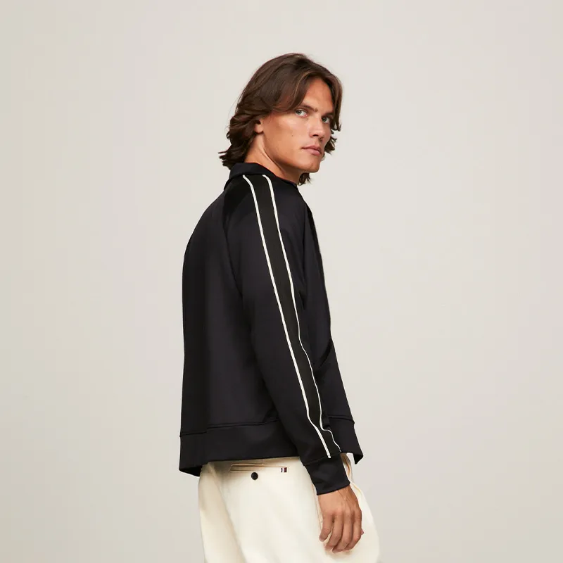 Tommy Hilfiger Cardigan Sweatshirt Men's Black-3