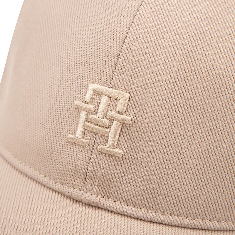 Tommy Hilfiger Cotton Baseball Caps Women's Light Khaki-2