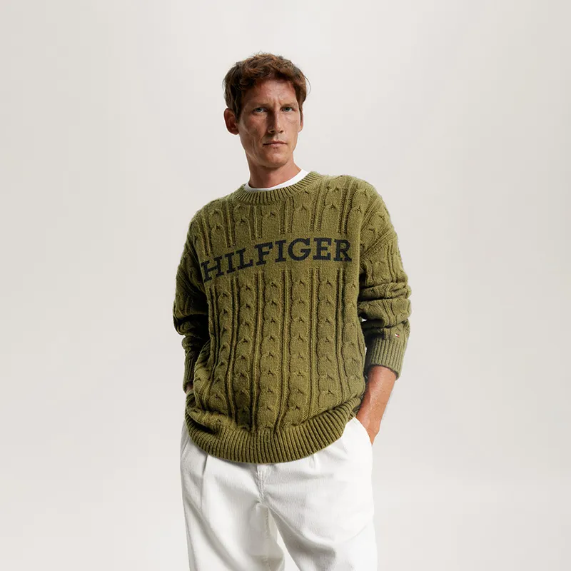 Tommy Hilfiger Crew Neck Knitted Fabric Sweater Unisex-2