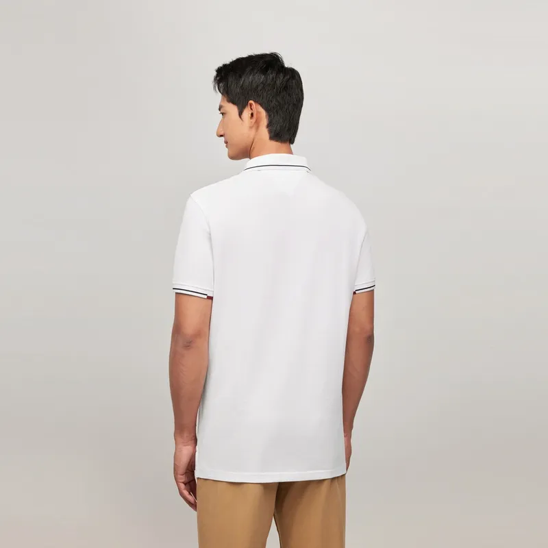 Tommy Hilfiger Polo Shirt Men's White-3