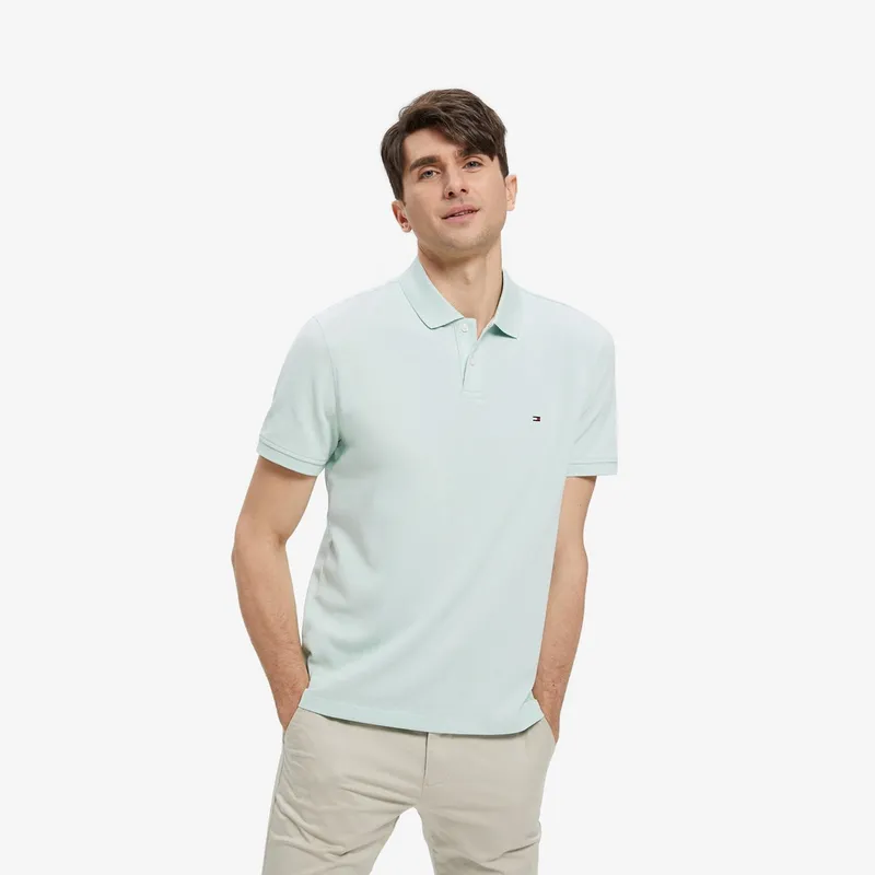 Tommy Hilfiger Polo Shirt Men's Frost Green-2