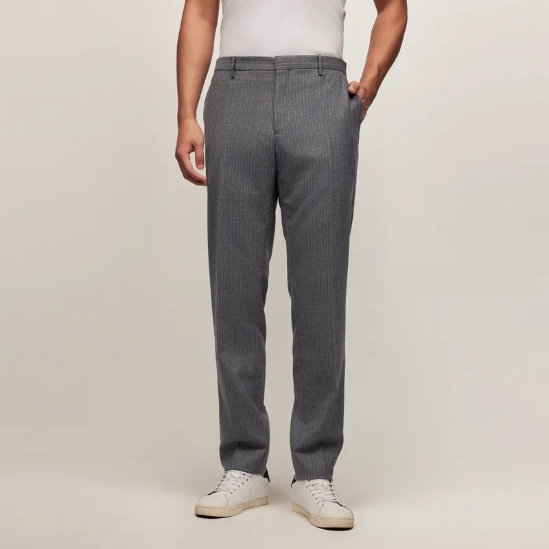 Tommy Hilfiger Suit Trouser Men's Dark Gray-2