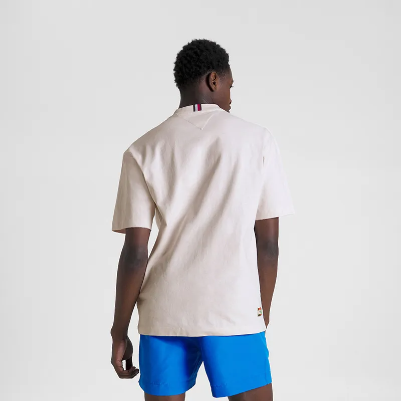 Andy Warhol X Tommy Hilfiger Tommy Hilfiger X ANDY WARHOL CO BRAND T Shirts Unisex Light Khaki-3