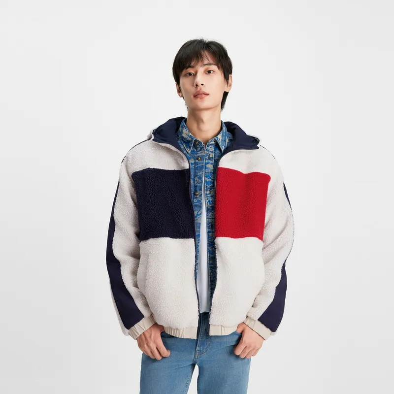 Tommy Hilfiger Jacket Men's Red White Blue Multicolor-4