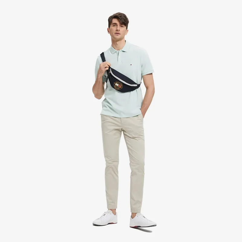 Tommy Hilfiger Polo Shirt Men's Frost Green-4