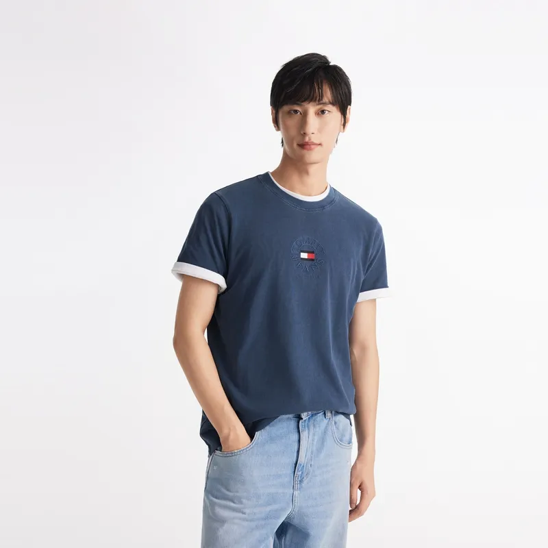 Tommy Hilfiger T Shirt Unisex Dark Blue-2