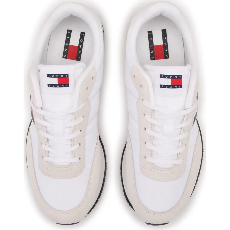 Tommy Hilfiger Low Top Casual Shoes Men's White-2