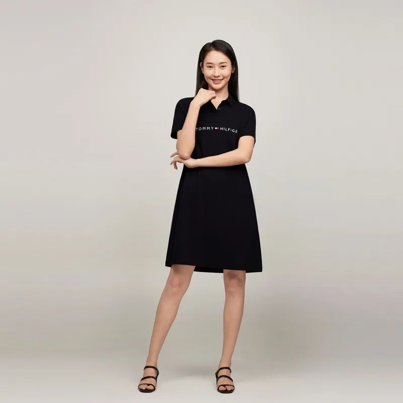 Tommy Hilfiger Short-Sleeved Dresses Women's-6