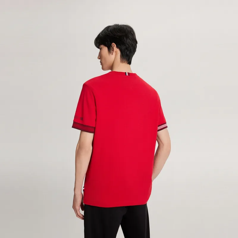 Tommy Hilfiger Logo-embroidered T-shirt-8