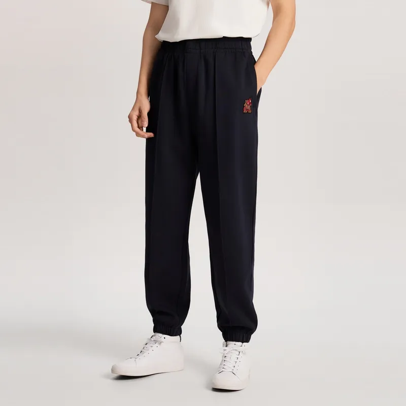 Tommy Hilfiger Year Of The Dragon Series Casual Pants Men's Navy Blue-2
