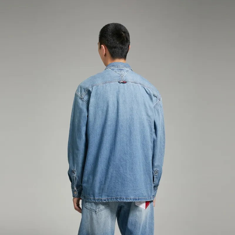 Tommy Hilfiger Shirts Men 1A4 Blue-3