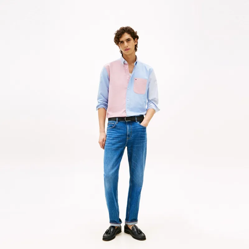 Tommy Hilfiger Shirts Men Red, Blue & Multicolor 0GY-4