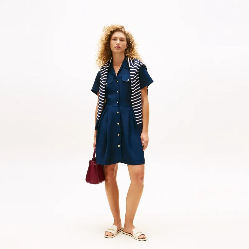 Tommy Hilfiger Short Sleeved Dress Women's-2