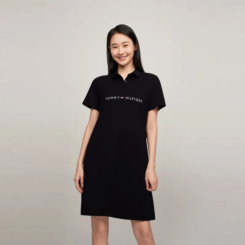 Tommy Hilfiger Short-Sleeved Dresses Women's-4