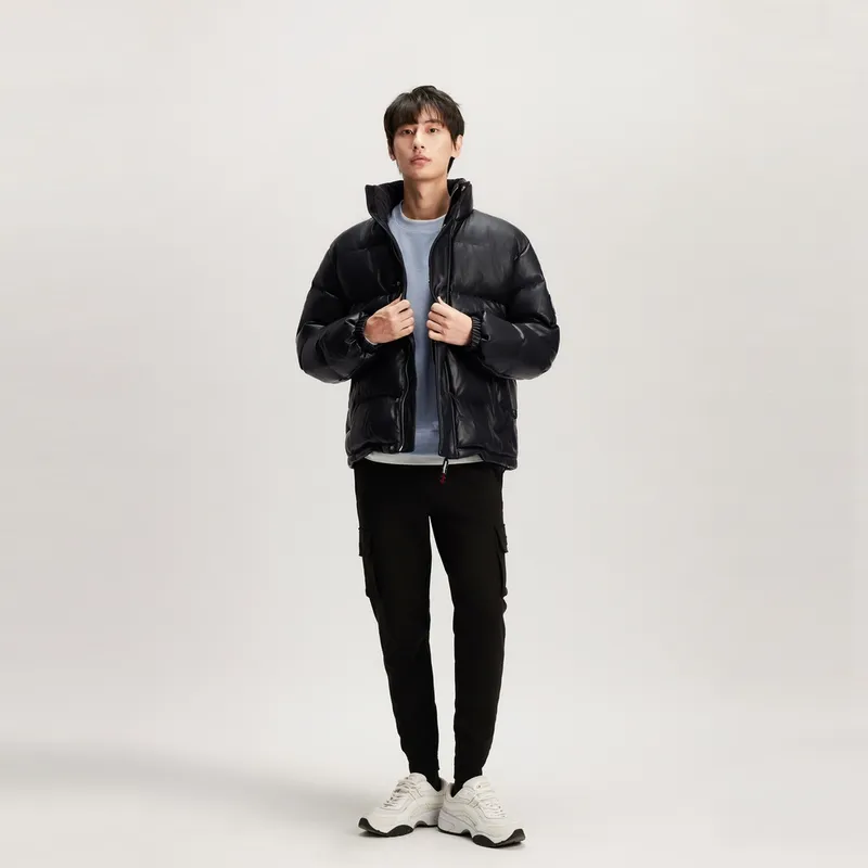Tommy Hilfiger Fork Series Down Jacket Unisex Black-4