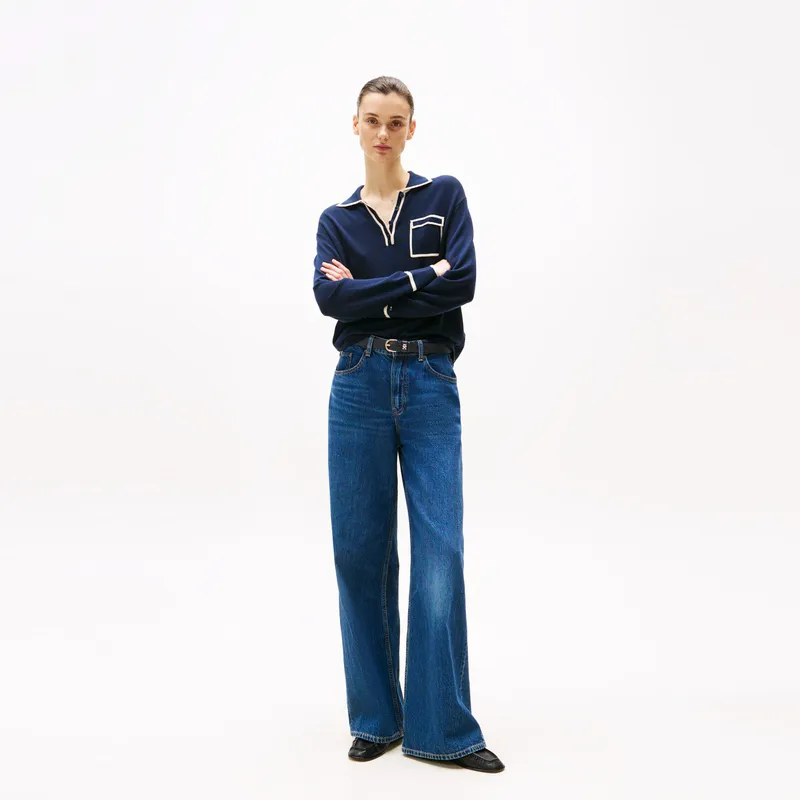 Tommy Hilfiger Knitwear Women's Navy Blue-4